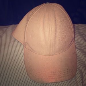 Leather Cream hat 🥳